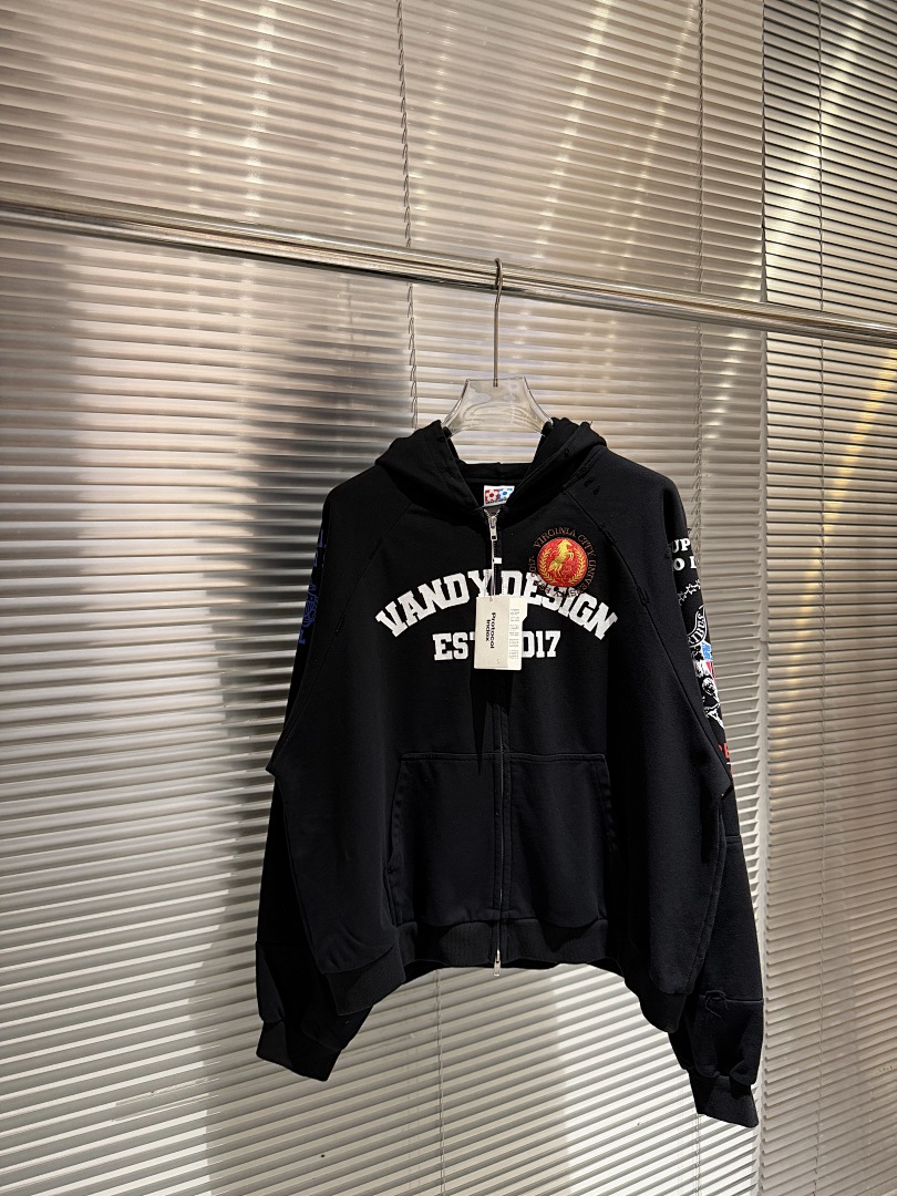 Streetwear Brand Slogans - Marka modowa 25FW, bluza z kapturem