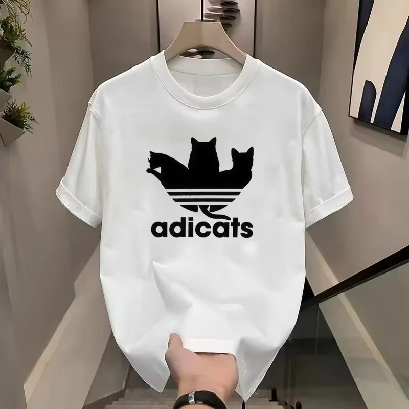 Streetwear Brand Cat - Koszulka 2026 New ADICATS Creative Parody