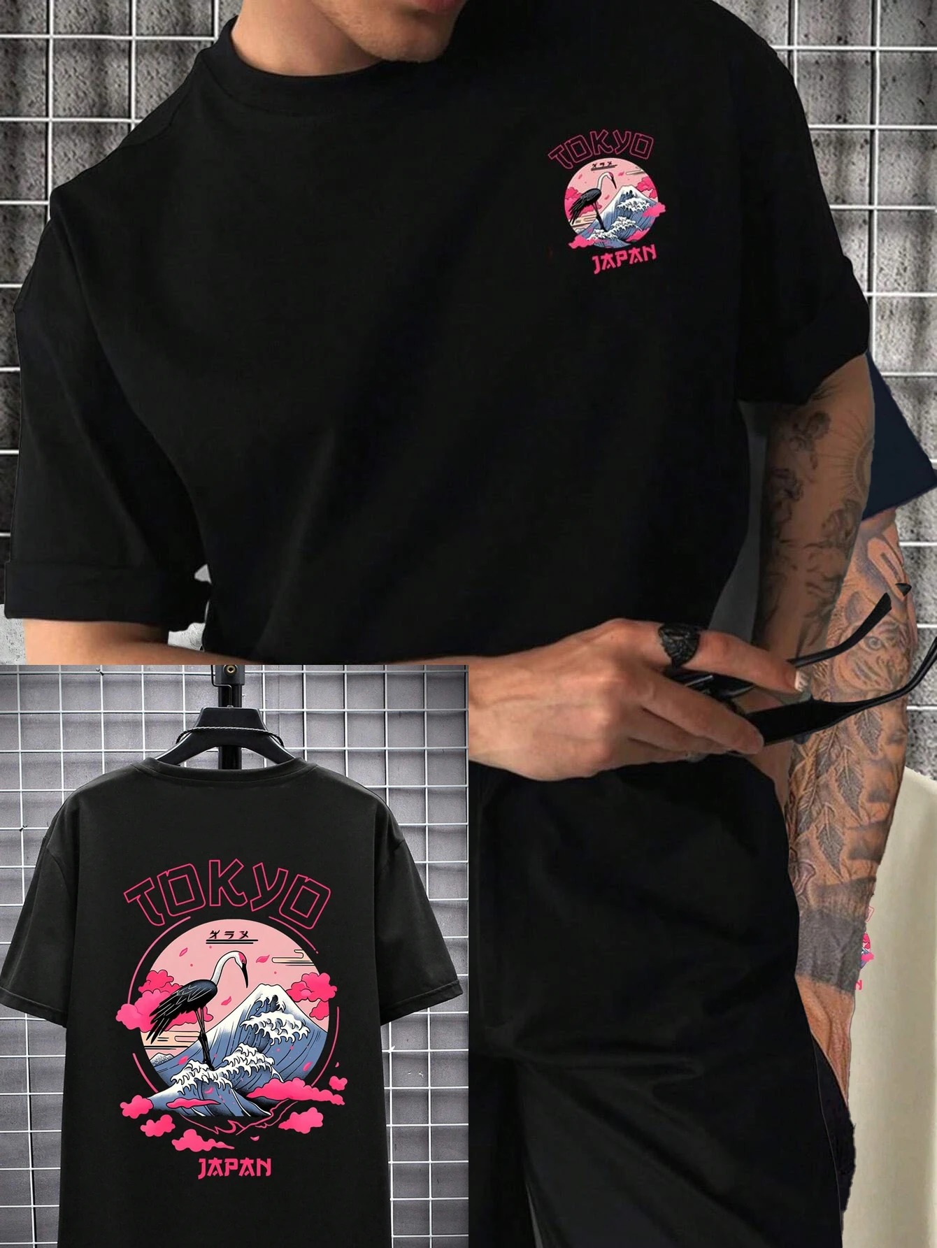 Brand Streetwear Tokyo - Koszulka Tokyo Luksusowa Marka Moda Duży