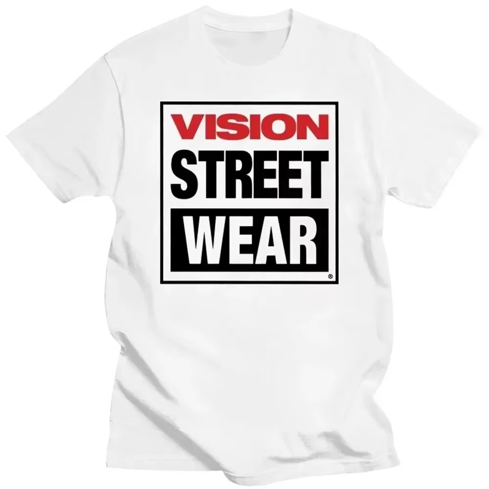 Vision Streetwear Brand - Koszulka White Vision Wear Fashion Trendy