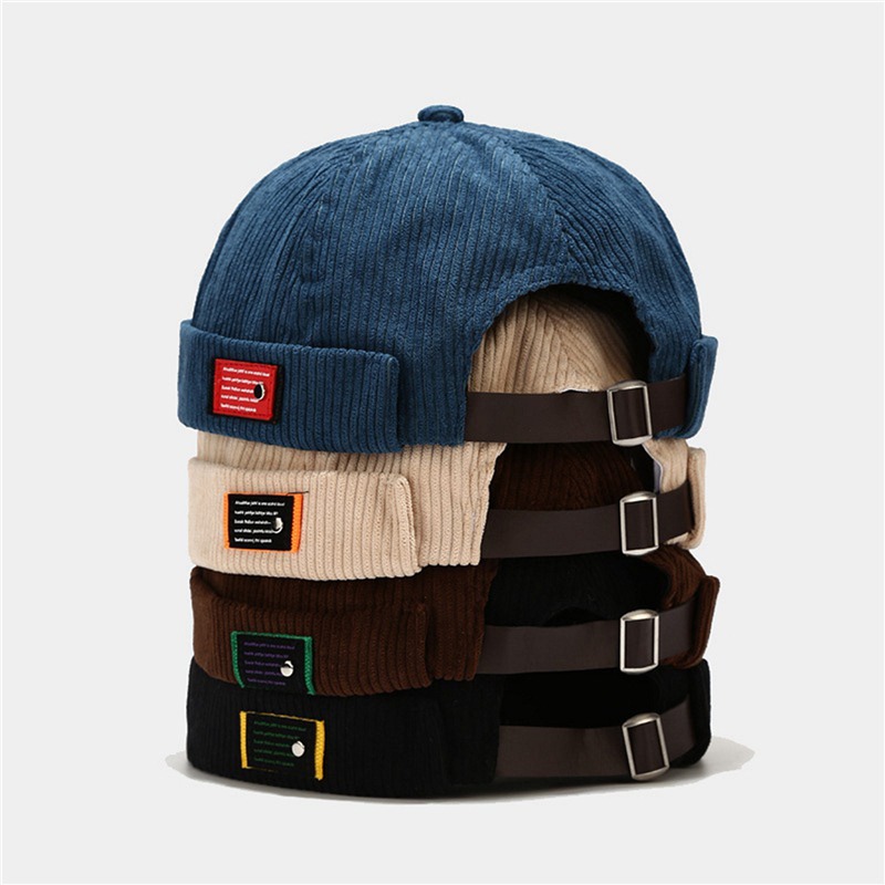 Streetwear Brand Beanie - Czapki beanie vintage męskie damskie wiosenno-jesienne