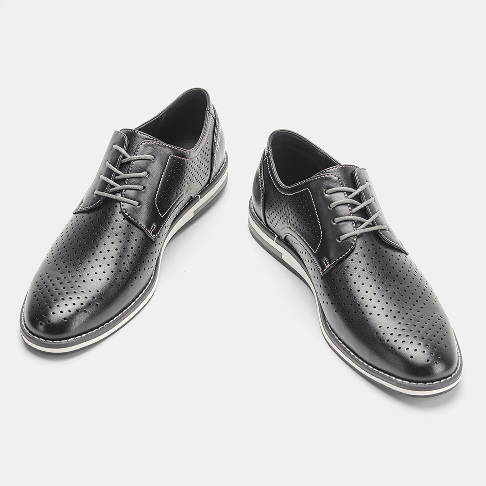 Męskie skórzane buty markowe w – Streetwear Brand Luxury recenzja i cena