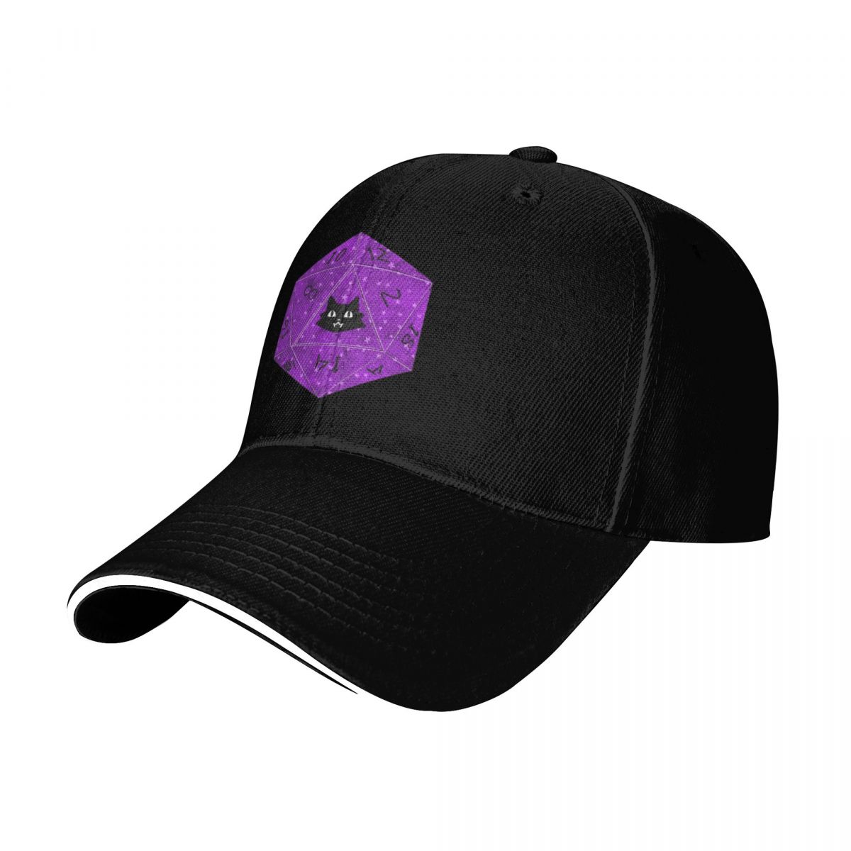 Czapka z daszkiem D20 czarny k – Streetwear Brand Cat recenzja i cena