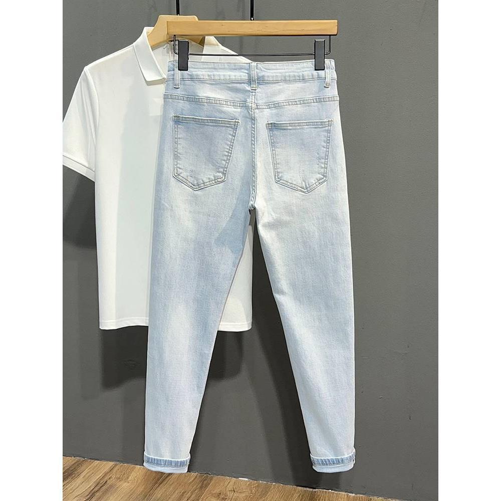 Letnie sprane jasnoniebieskie  – Streetwear Brand Cat recenzja i cena