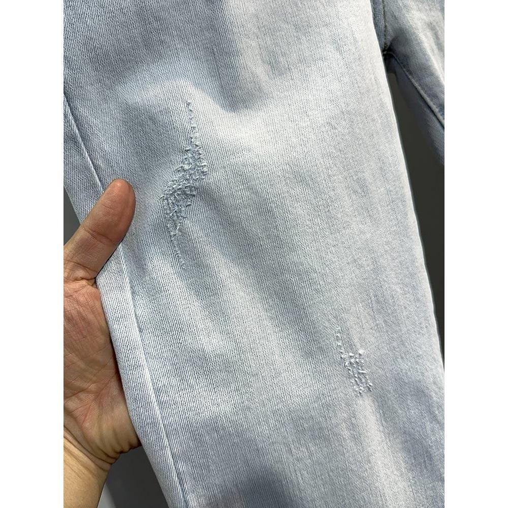 Letnie sprane jasnoniebieskie  – Streetwear Brand Cat recenzja i cena