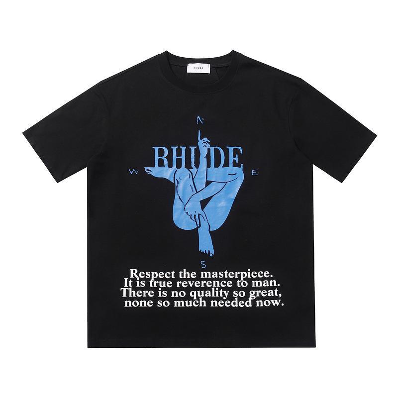 Luźna męska koszulka z krótkim – Streetwear Brand Slogans recenzja i cena