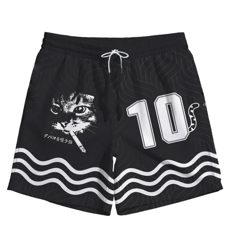 Męskie letnie, szybkoschnące,  – Streetwear Brand Cat recenzja i cena